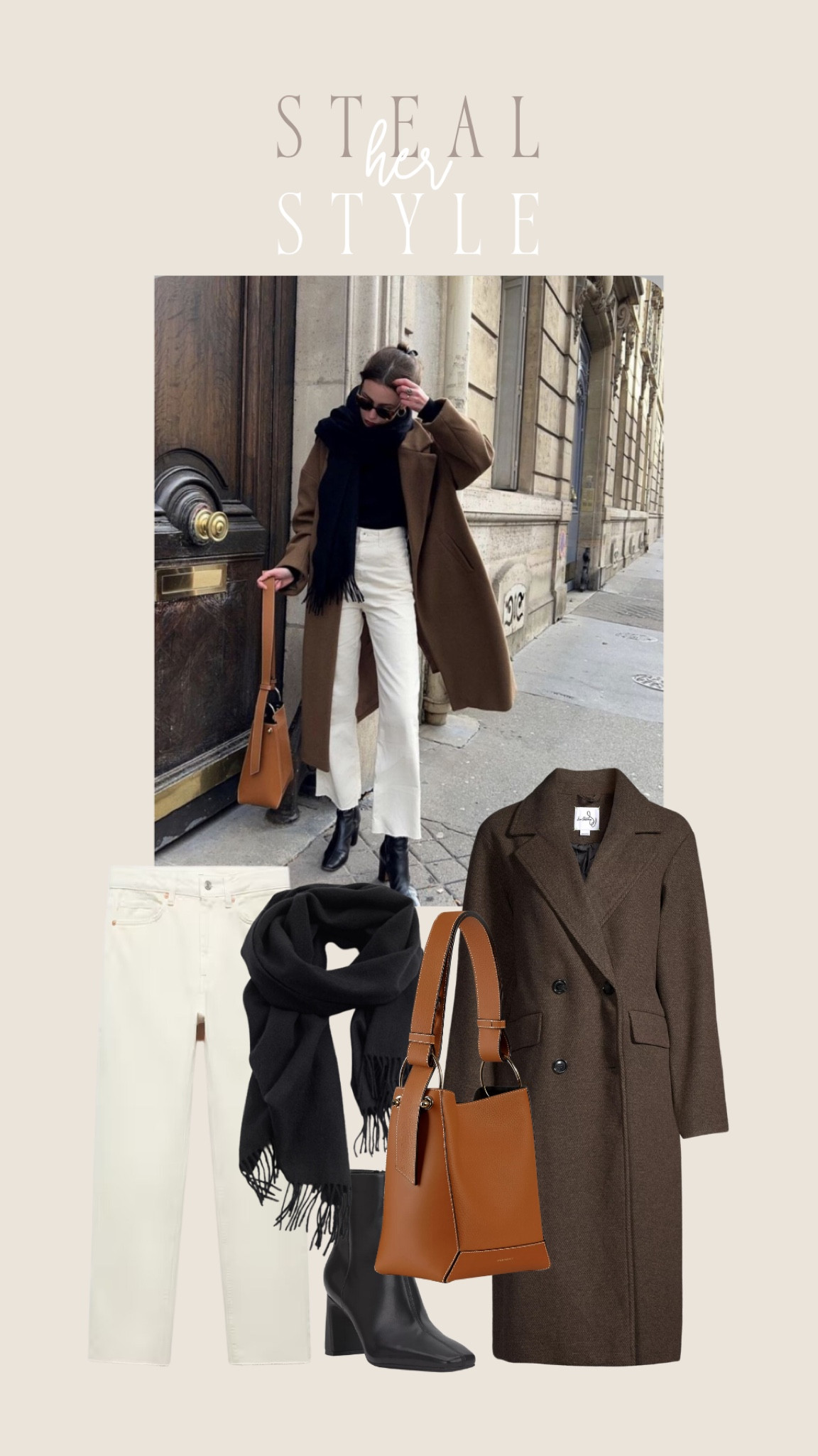 It’s been a minute since I’ve done a steal her style post. I am obsessed with her look + hopefully you are too. The color combination is so good. 

#LTKstyletip #LTKitbag #LTKshoecrush