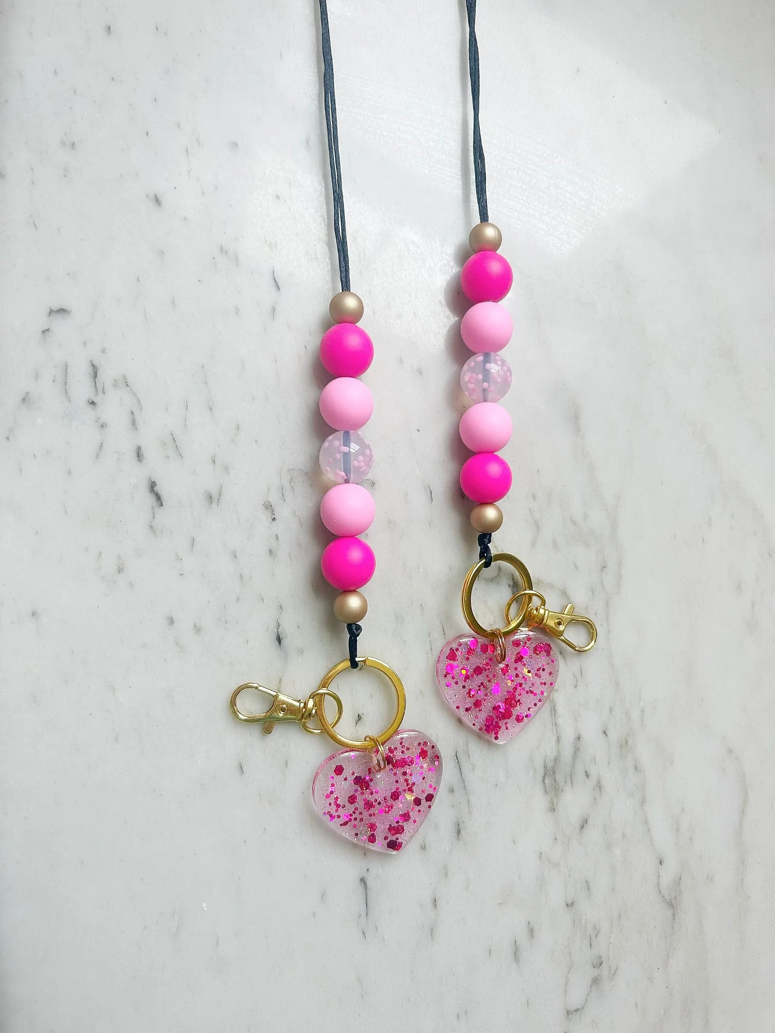 Heart Melt Lanyard {heart charm included} | Lanyard Lovebirds