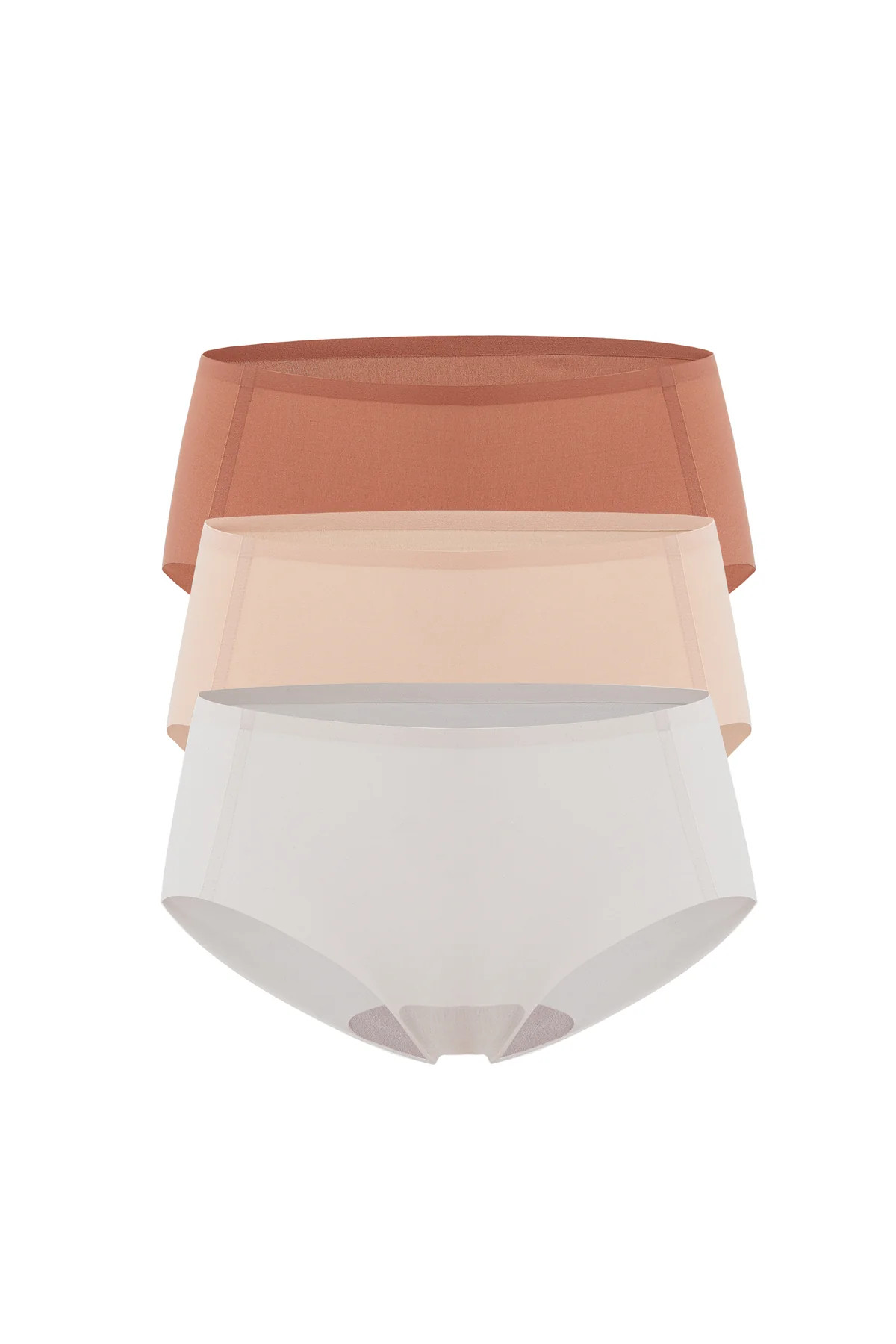 2021 Barely Zero Your-Size-Is-The-Size Low Waist Brief Trio | NEIWAI