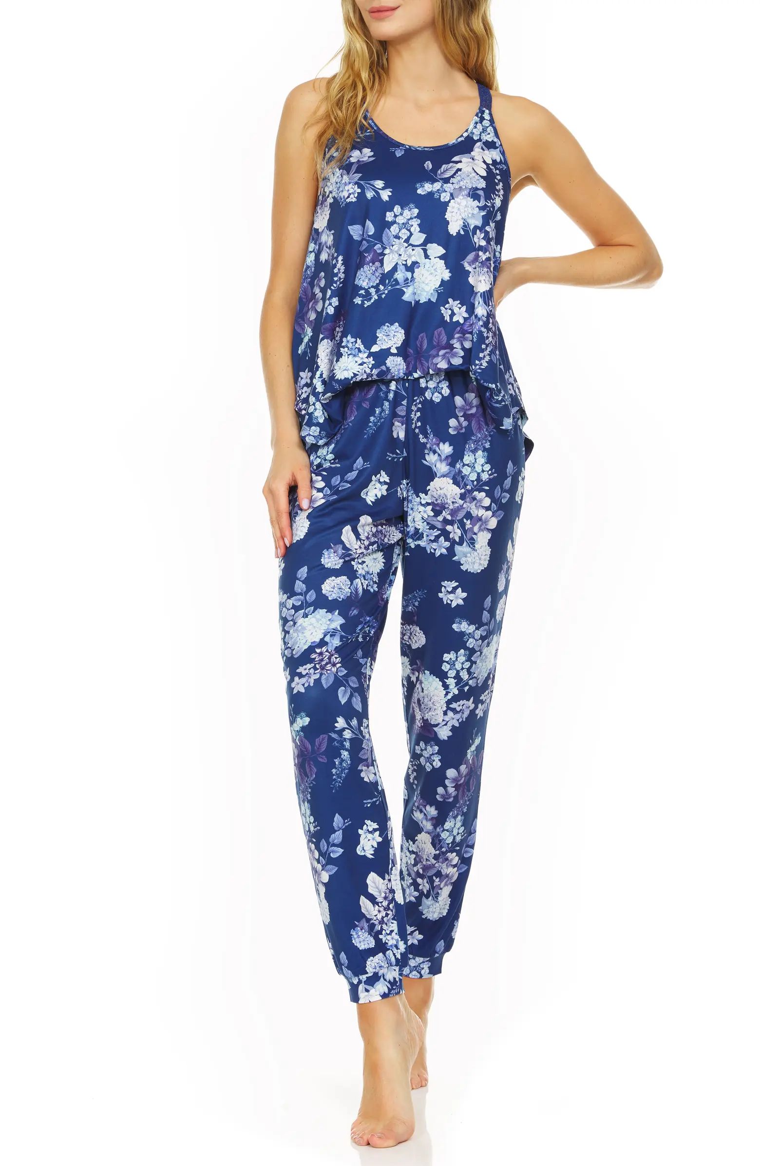 Floral Print Jogger Pajamas | Nordstrom