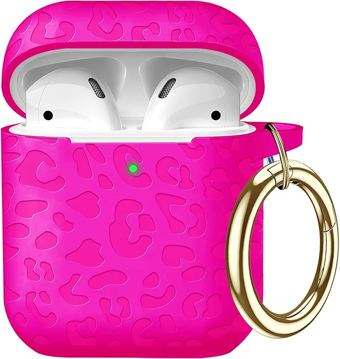 Compatible with Airpods Case Leopard Engraved Skin Cover Compatible with Airpods 2nd/1st Charging... | Amazon (US)