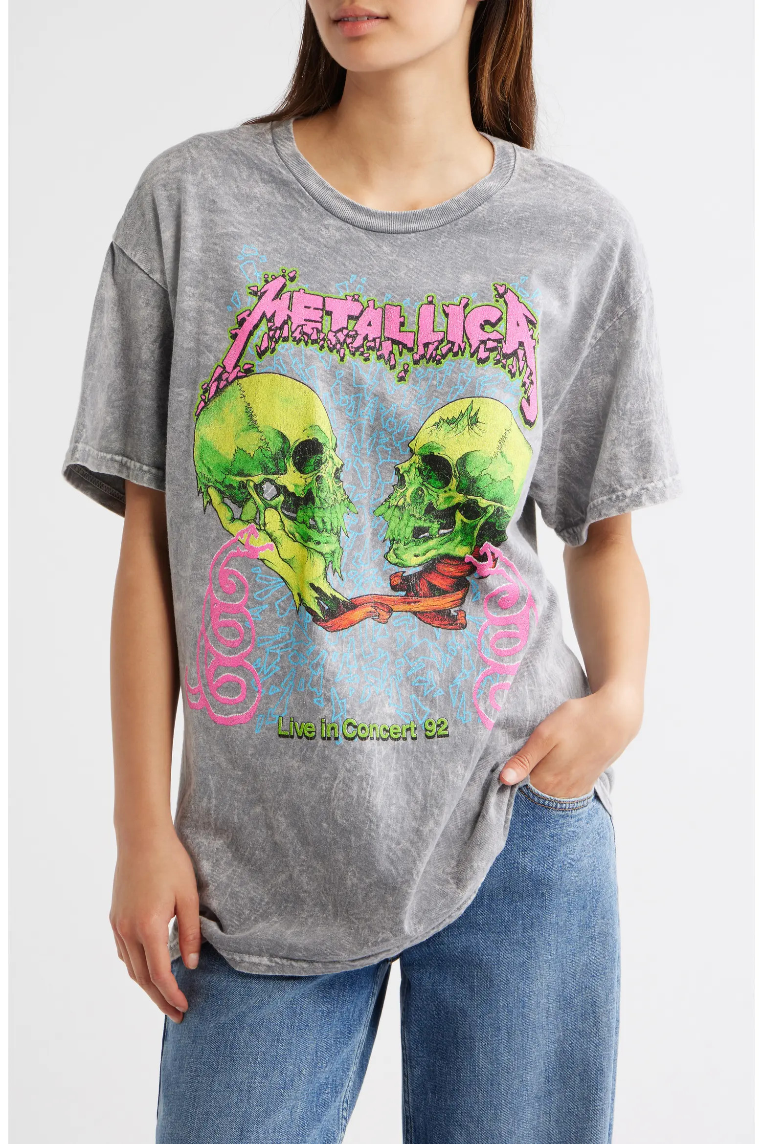 Merch Traffic Metallica Graphic Tee (Women) | Nordstrom | Nordstrom
