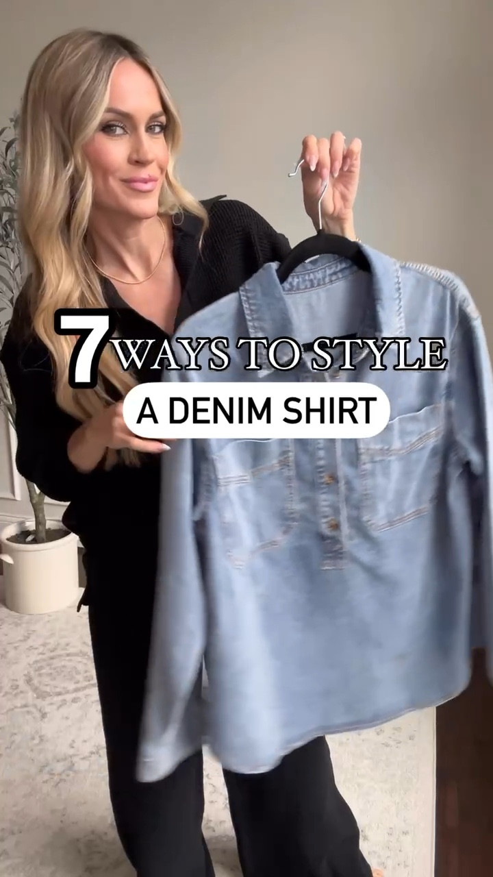 Code KATEROSExSPANX for my flare jeans

Denim shirt styled 7 ways for fall! Which is your favorite?




#LTKOver40 #LTKStyleTip #LTKFindsUnder50