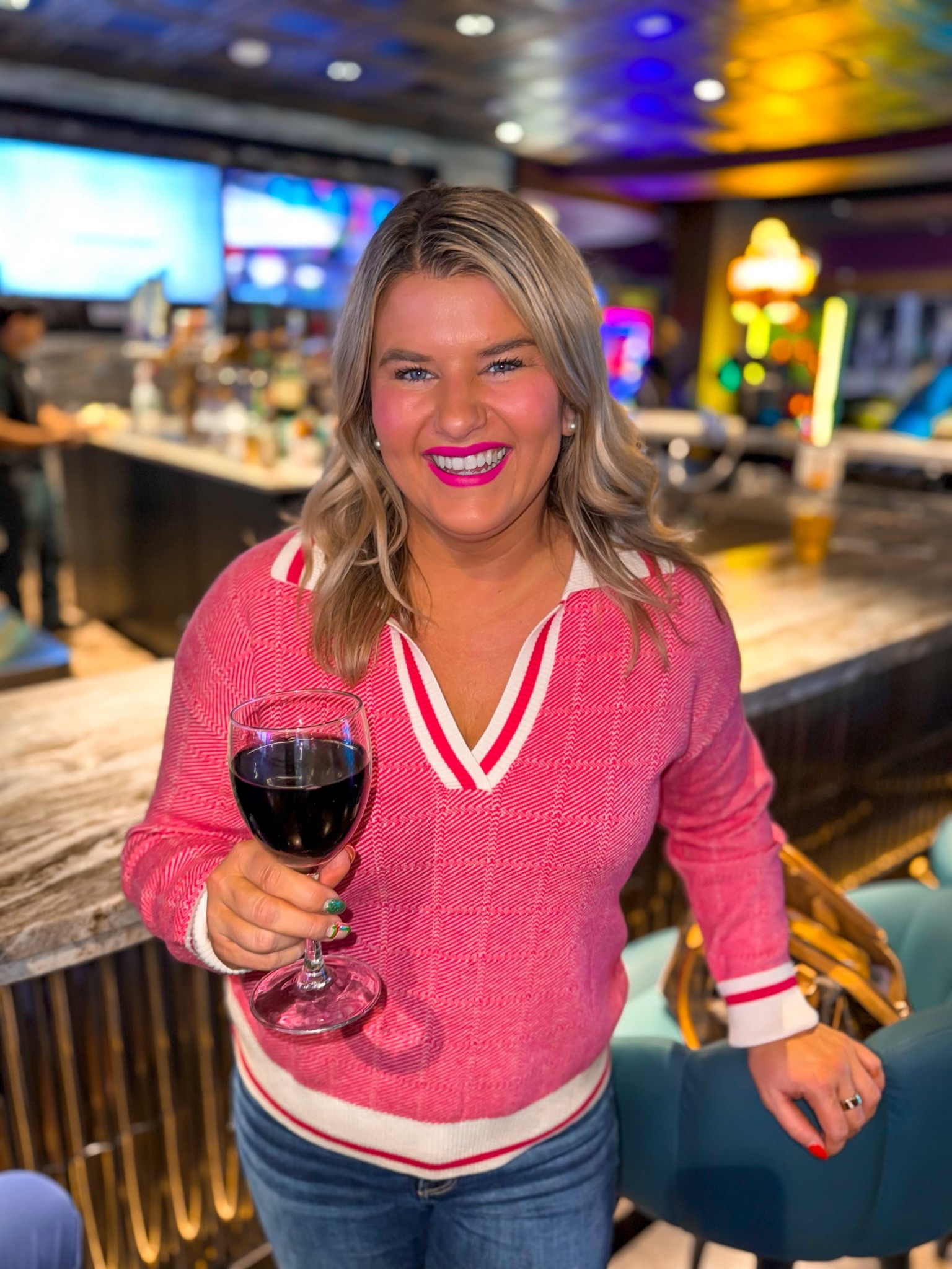 Amazon sweater
Winter style
Pink 
Collared 
Preppy look
Affordable 



#LTKootd #LTKFindsUnder50 #LTKMidsize