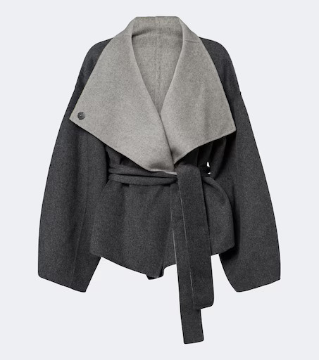 The Frankie Shop Onelle reversible wool-blend wrap coat | Mytheresa (US/CA)