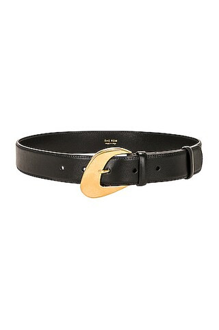The Row Effi Belt in Black Ang | FWRD | FWRD 