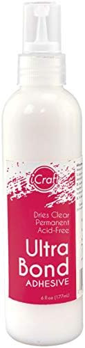 Amazon.com: iCraft Ultra Bond Dries Clear Adhesive 6 Oz Fine Tip : Arts, Crafts & Sewing | Amazon (US)