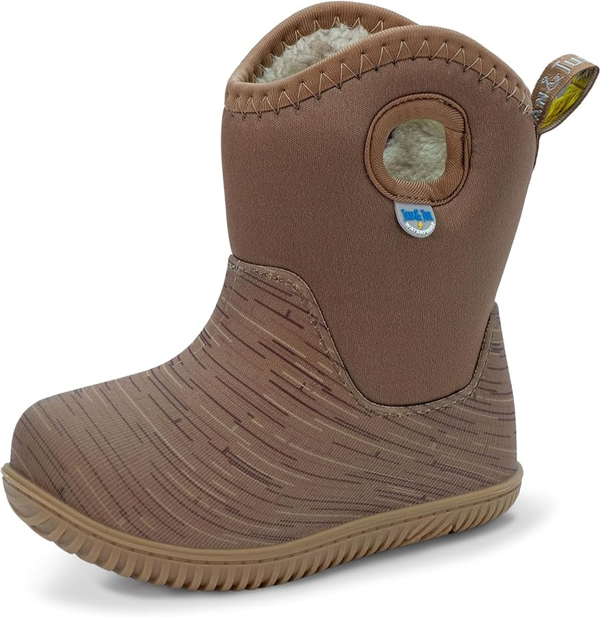 JAN & JUL Waterproof Insulated Winter Boots for Toddlers and Kids | Amazon (US)