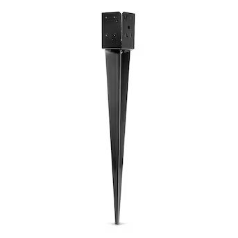 Simpson Strong-Tie E-Z Spike 4-in x 4-in Powder-coated Wood To Wood Post Spike | Lowe's