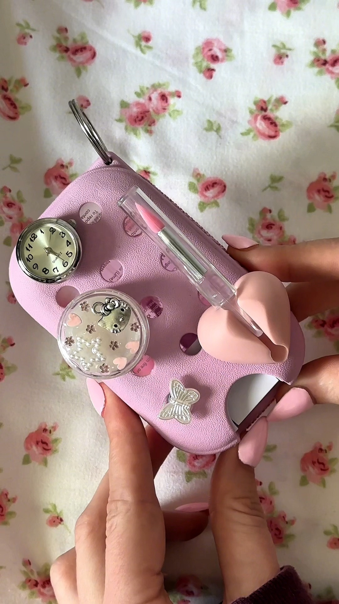 FULL VIDEO ON YT 🎥❤️ (Megan Weller) 

ofc I had to make some custom jibbitz style charms for my @crocs x @touchland case! 

Since I have a bunch of heart shaped cable holders left from organizing my @colourpop lip masks, I thought it would be cool to make a diy lip brush holder first. 

Since I got the ones with caps, I won’t have to worry about them getting all dusty and gross lol

If you want to see how I made the lip mask jibbitz, follow for part 2! 🫶🏻

#LTKSeasonal #LTKStyleTip #LTKBeauty