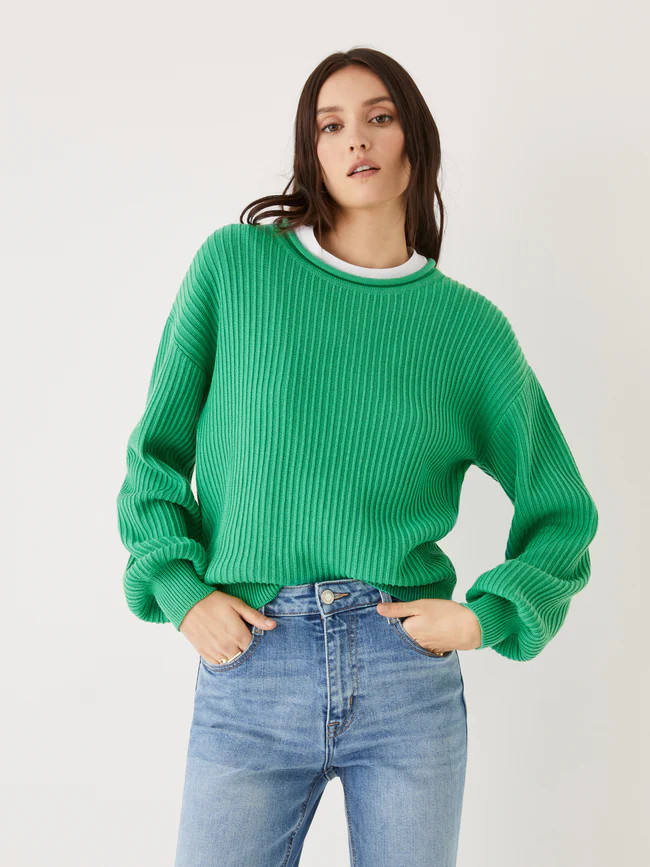 The SeaCell™ Sweater in Green | Frank + Oak
