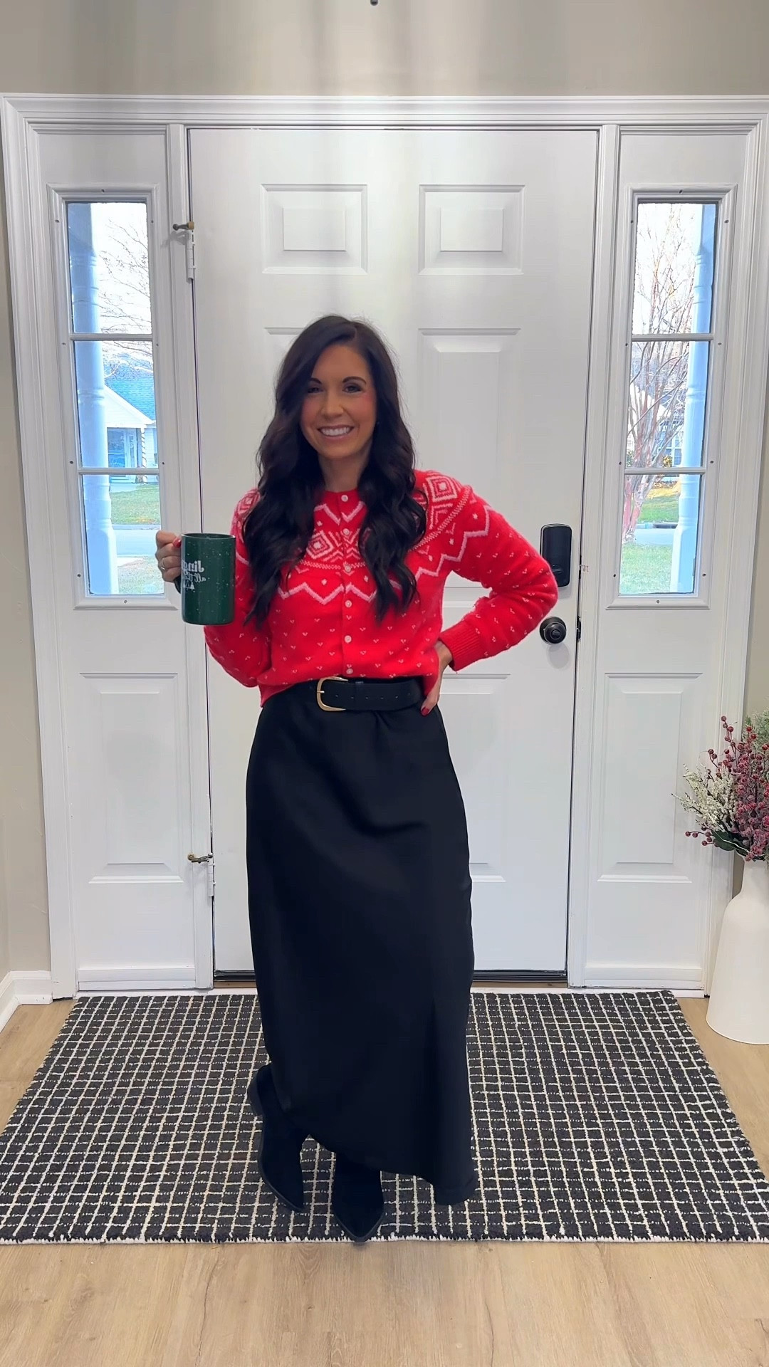 Monday work attire, Christmas week! 
Sweater: xs
Skirt; small
Boots: 7

#LTKWorkwear #LTKPetite #LTKootd