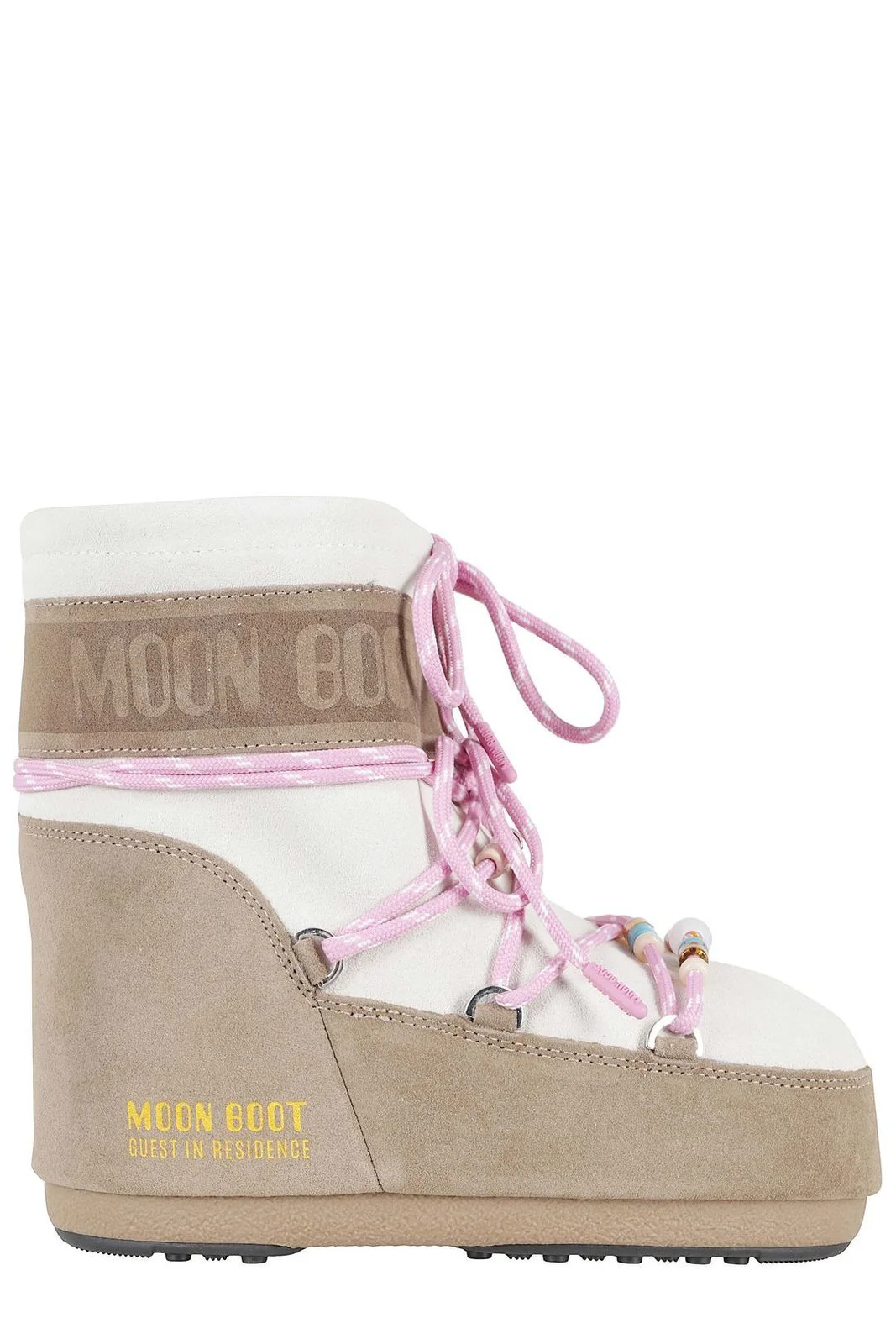 Moon Boot X Guest In Residence Icon Lace-Up Low Snow Boots | Cettire Global