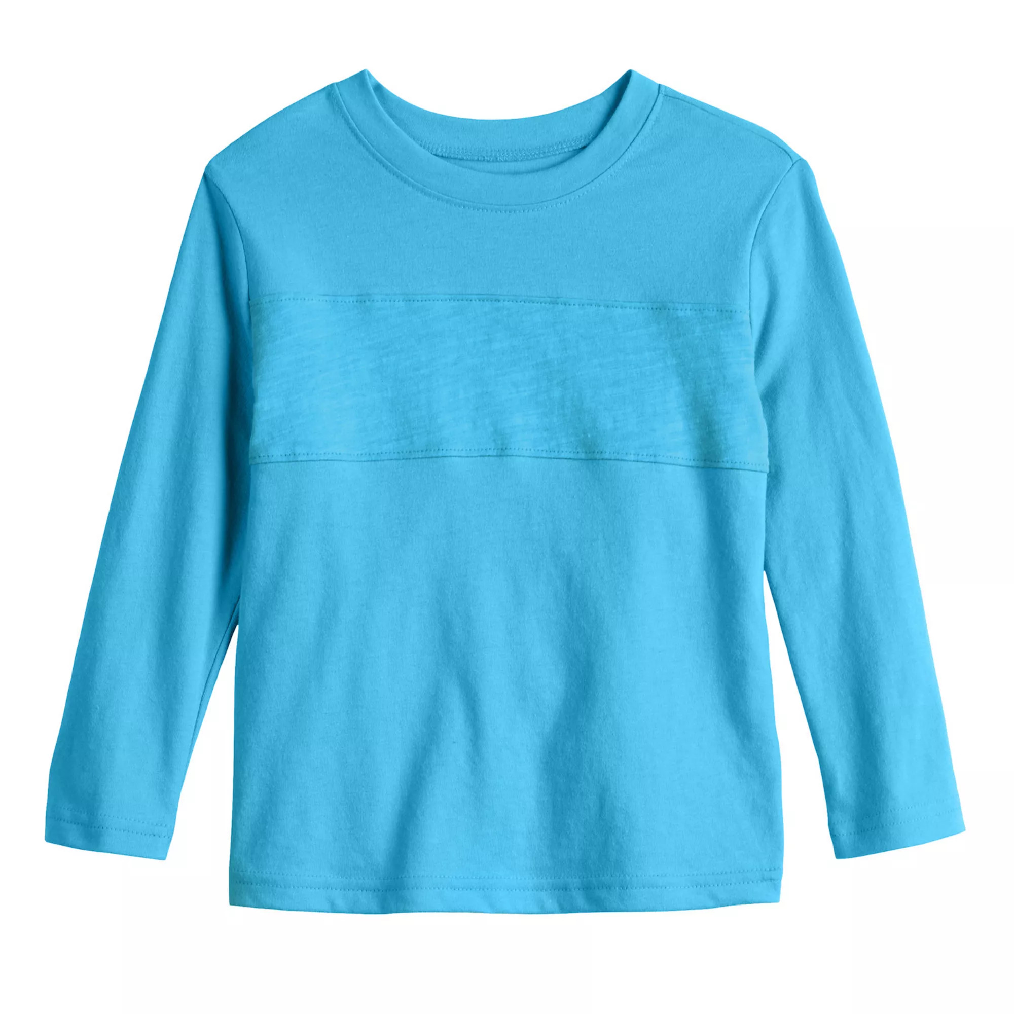 Baby & Toddler Boys Jumping Beans® Long Sleeve Essential Blocked Tee | Kohl's