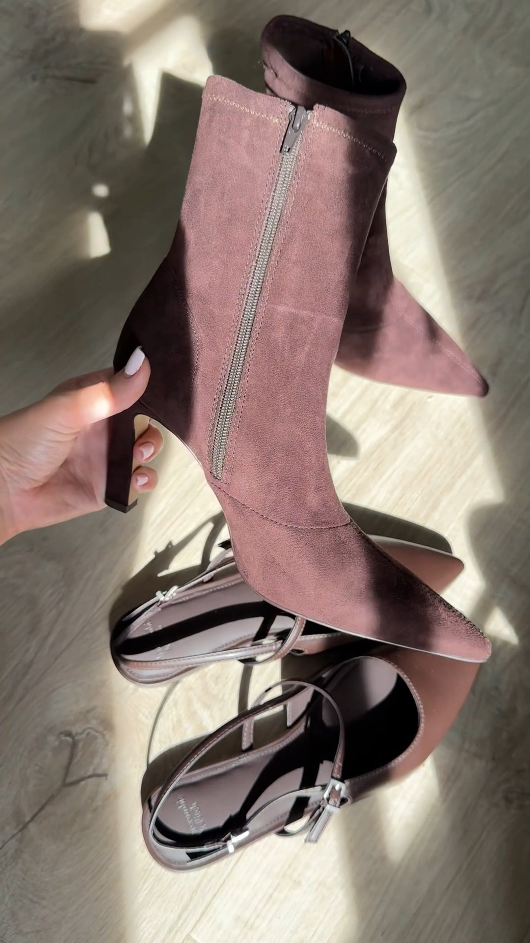 Abercrombie Fall Sale! Suede boots and brown flats TTS 

#LTKFallSale #LTKShoeCrush