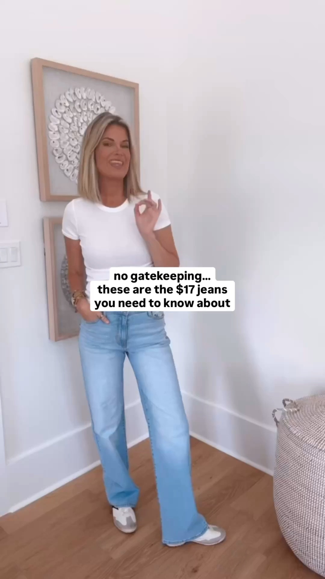 I am in love with these Walmart jeans!!

I am 5’11” wearing small in the tee and small tall in the jeans. Sneakers true to size.

#LTKootd #LTKSeasonal #LTKTall