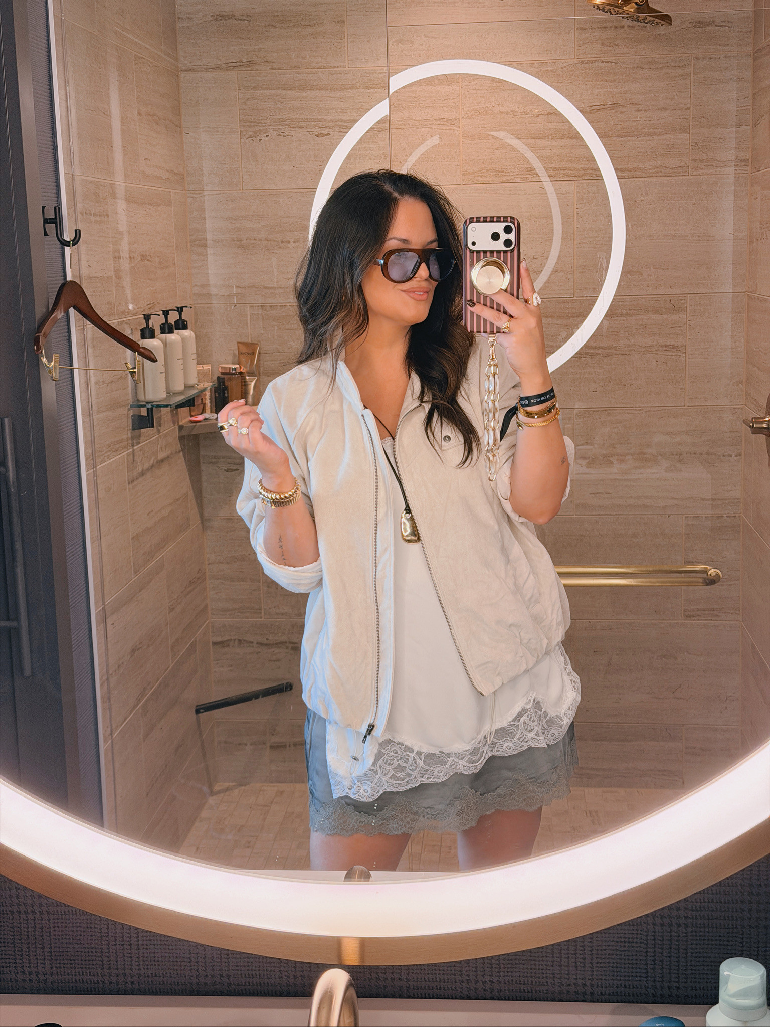 wearing an XL 

 #LTKSeasonal #LTKMidsize