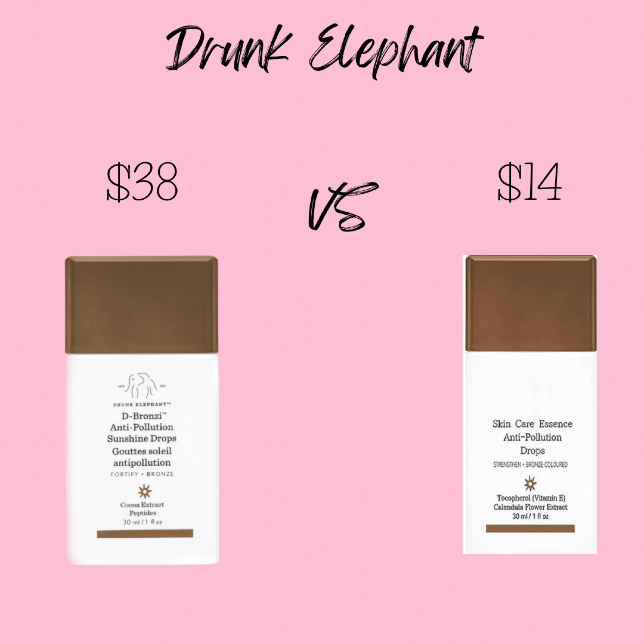 I got the same satisfaction from the $14 drops that I did from the $38 ones..! The Dupe (on Amazon) comes in a 2 pack! 

#LTKfindsunder50 #LTKbeauty #LTKU