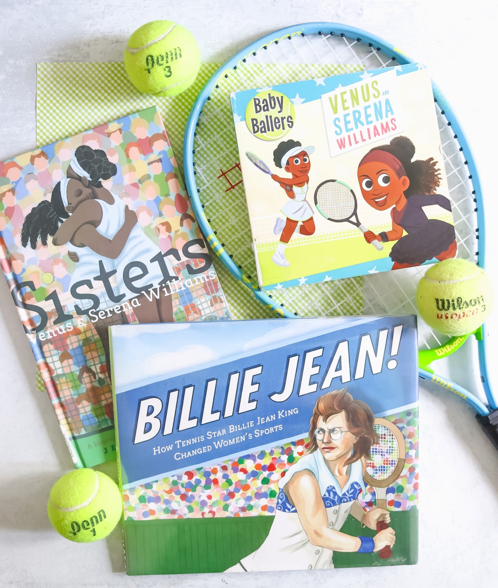 Kids Tennis Books

Venus Williams / Serena Williams / Billie Jean King / children’s books / kids books 

#LTKKids