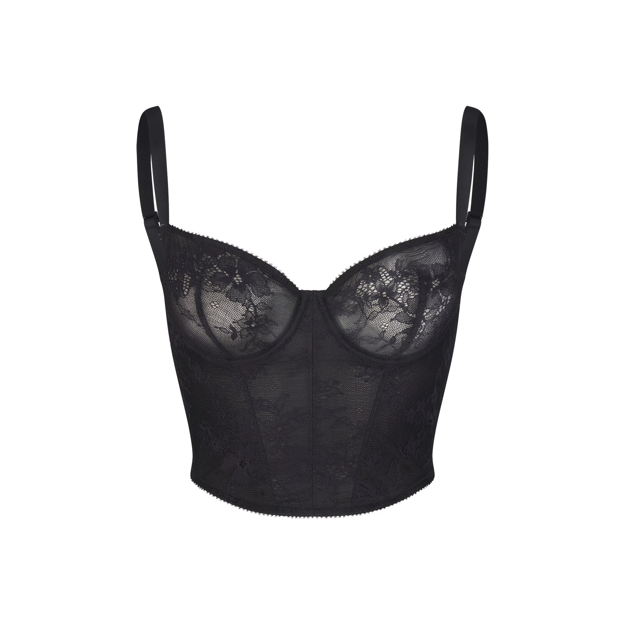 ULTRA FINE LACE CORSET | ONYX | SKIMS (US)