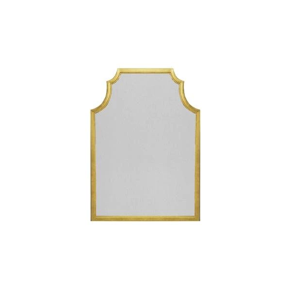 Worlds Away Lenwood Pagoda Style Wall Mirror With Gold Leaf Frame | Alchemy Fine Home