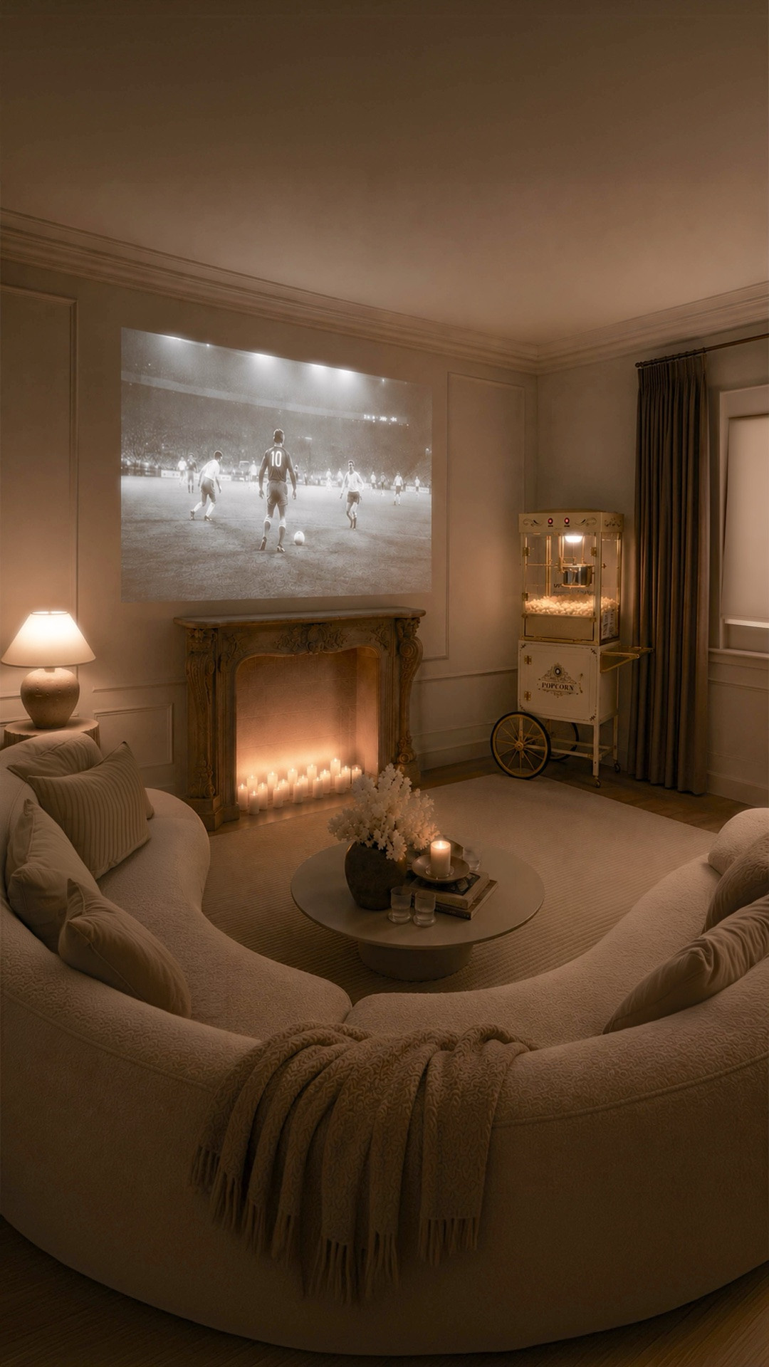 POV: your husband texts “be home in 10” so you panic clean, dim every lamp in the house, grab snacks, and turn the living room into a mini sports bar before kickoff.

The N1S 4K projector from @jmgo_official somehow makes even random nights at home feel like an experience. The picture quality is unreal, the setup is so easy, and I already know this is about to become our entire personality.

Comment JMGO and I’ll send you a link! . . . #ad #JMGO #Projector #HomeTheater #N1S4K #CozyHome 
projector setup, cozy living room, home theater, soccer nights, world cup setup, modern home, cinematic lighting, neutral home decor, movie night aesthetic, living room inspiration, cozy evening, projector screen, smart home tech, family movie night, home ambiance

#LTKHome