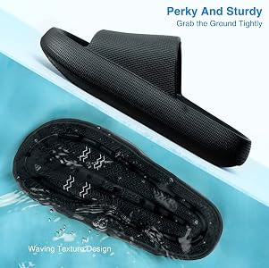 UltraCozy Women Pillow Slides Sandals with Thick Sole, Non-Slip Beach Pool Slides, Open Toe Style... | Amazon (US)