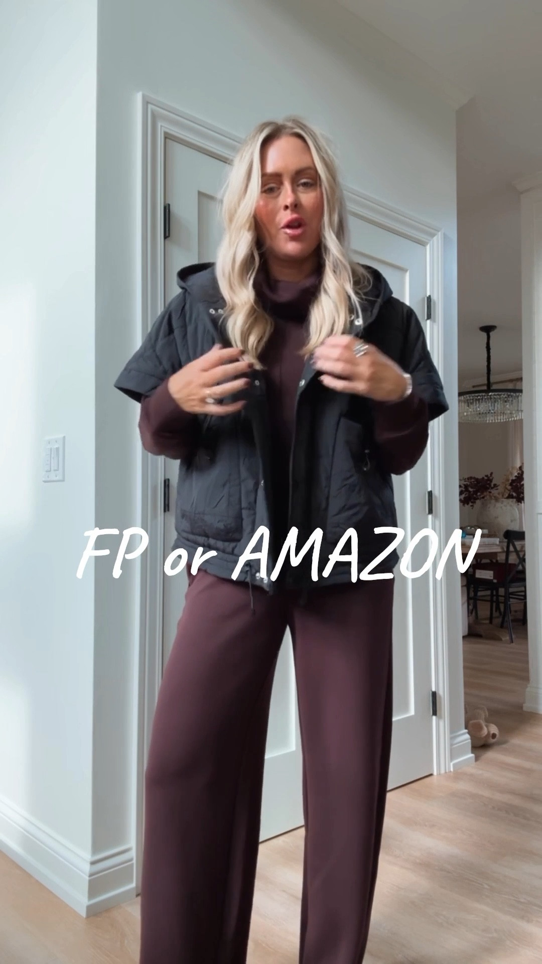 FP or AMAZON? My Spanx set is 30% off too! 

Fall style. Matching set. Vest. Fall outfit. 

#LTKStyleTip 

#LTKCyberWeek 

#LTKSaleAlert #LTKSeasonal