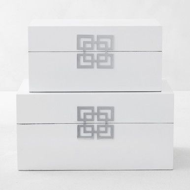 Ming Boxes - Set of 2 Storage Wayfair deals wayfair sales wayday wayfair finds wayfair inspo | Z Gallerie