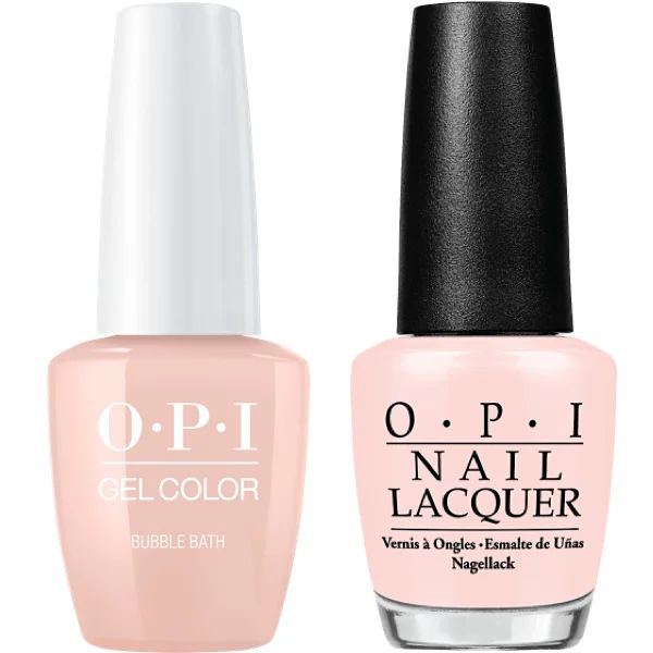 OPI GELCOLOR + MATCHING LACQUER BUBBLE BATH #S86 | Walmart (US)