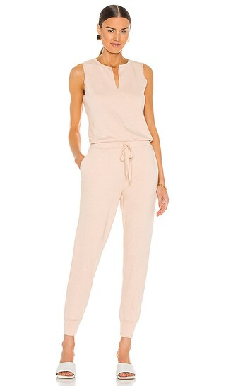 Seam Detail Jumpsuit in Oat | Revolve Clothing (Global)