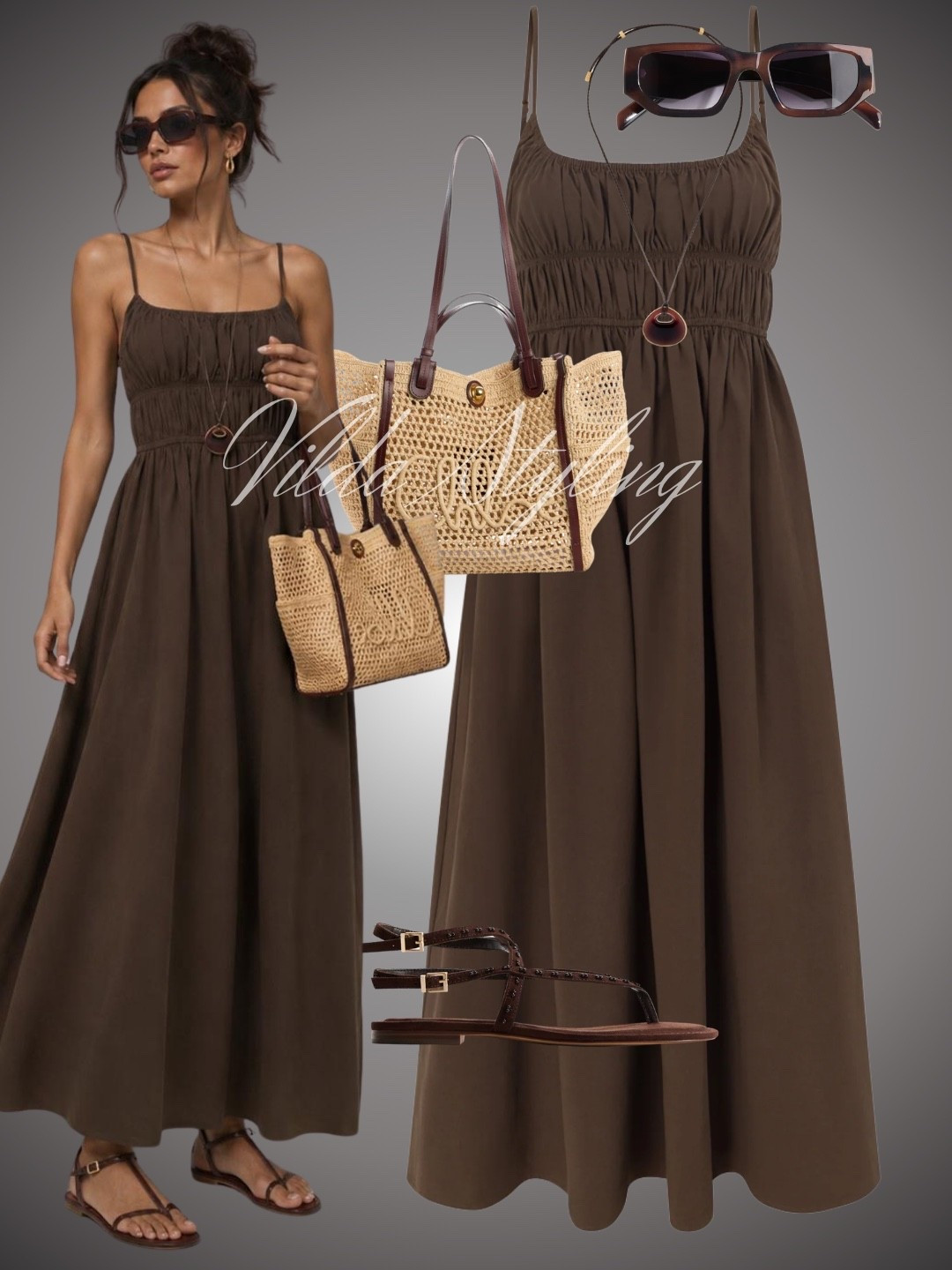 Summer Brown Dress✨

#LTKsummer #LTKtravel #LTKdresses
