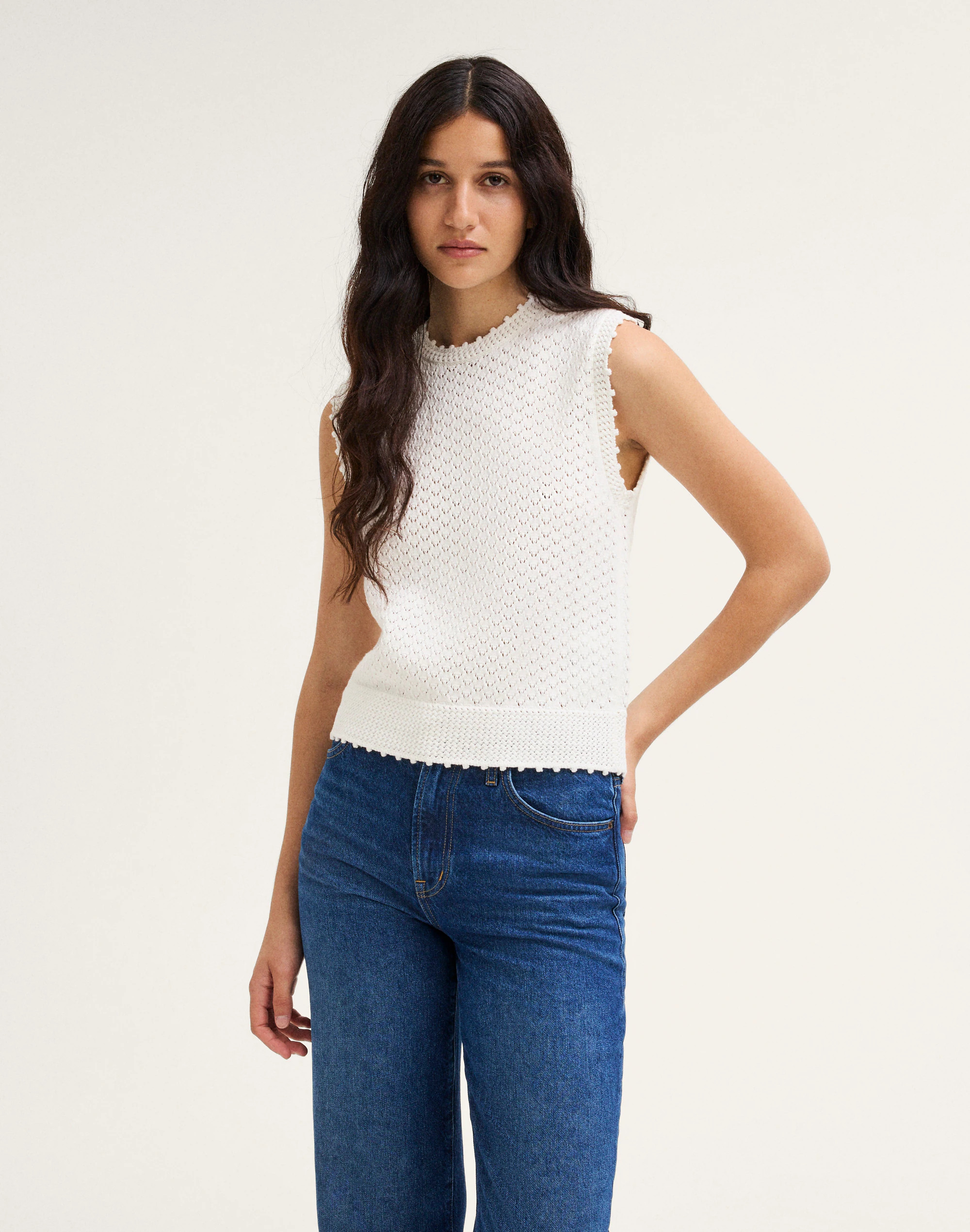 The Signature Knit Sleeveless Top | Madewell