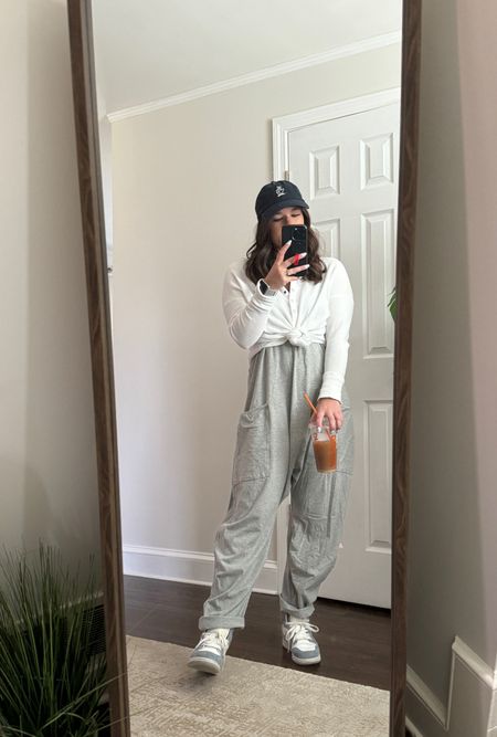 Comfy weekend outfit

Free people, onesie, jumpsuit, sneakers, air jordans, bump style, spring outfit inspo

#LTKstyletip #LTKfindsunder100 #LTKfindsunder50