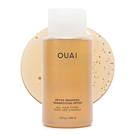 OUAI Detox Shampoo - Clarifying Shampoo for Build Up, Dirt, Oil, Product and Hard Water - Apple C... | Amazon (US)