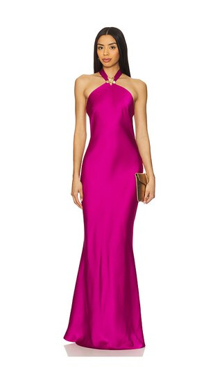 Chara Maxi Dress in Magenta | Revolve Clothing (Global)