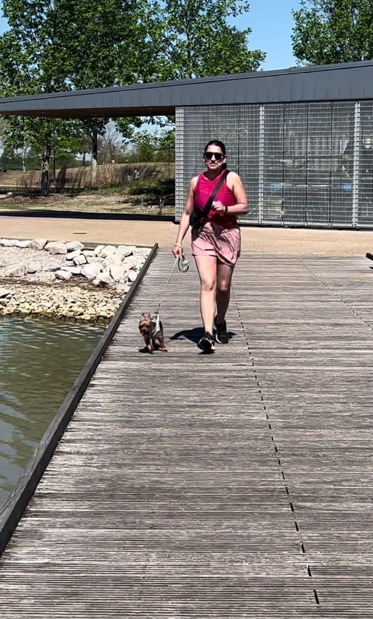 Running with the furry guy  

#LTKdayinmylife #LTKfitnessgoals #LTKmorningroutine