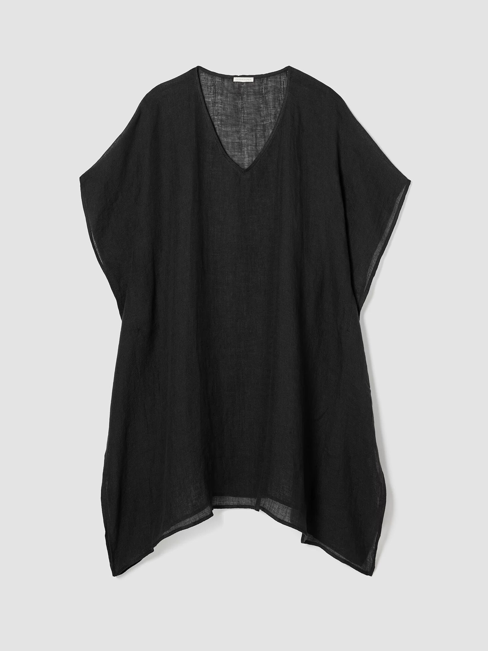 Linen Gauze Caftan | Eileen Fisher