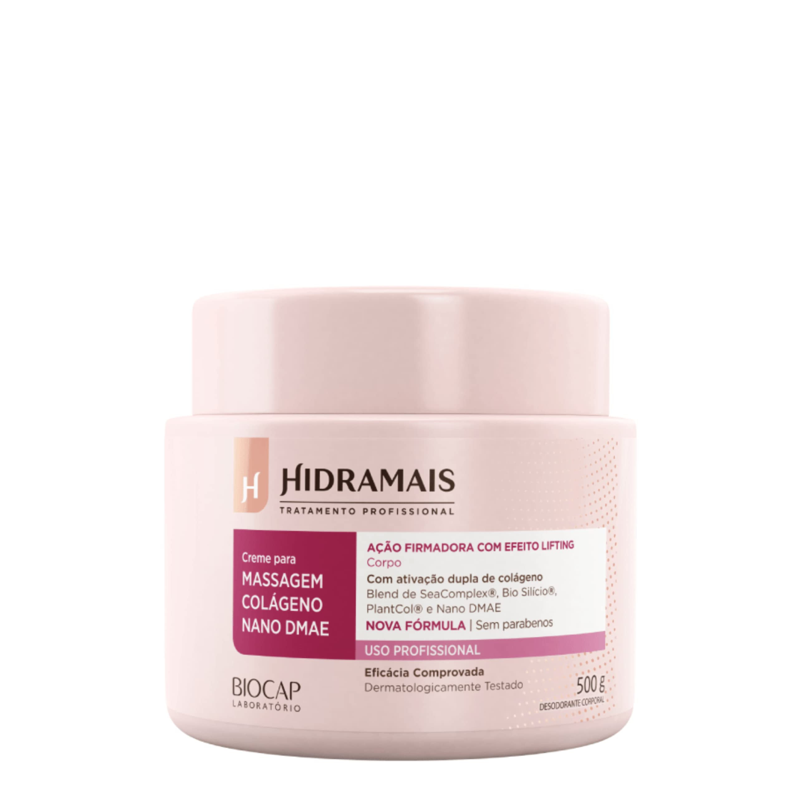 Hidramais Creme Deo Massagem Colageno Nano Dmae 500G | Amazon (BR)