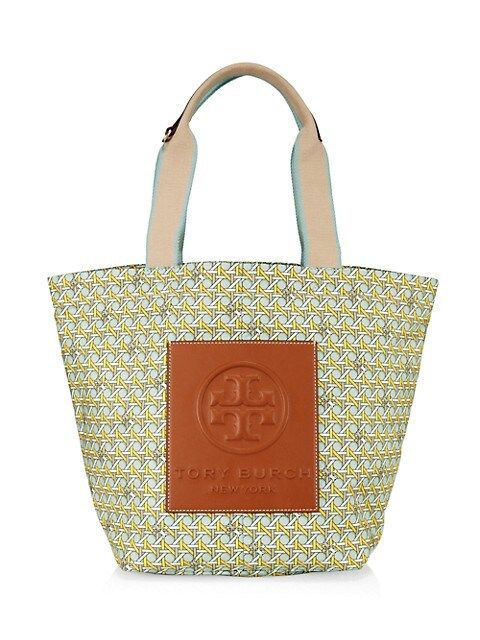 Small Printed Nylon Tote | Saks Fifth Avenue