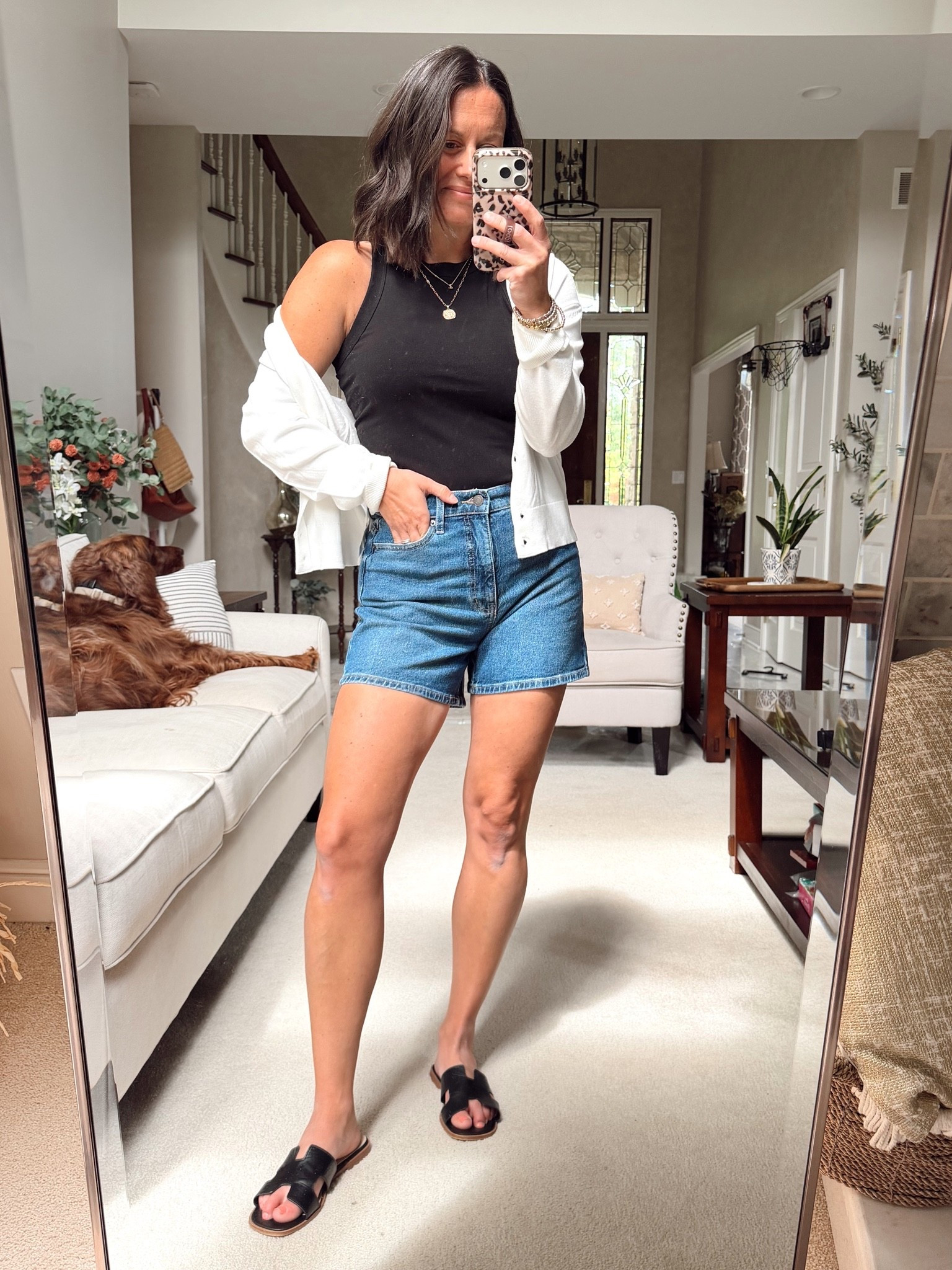 Walmart new arrivals! Tank runs true to size, shorts run true to size, cardigan runs true to size.

#LTKootd #LTKmomlife #LTKOver40