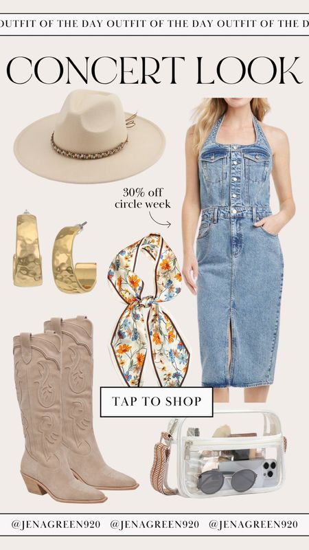 Country concert | Concert Look | Denim Dress | Target Circle Week

#LTKfindsunder100 #LTKfindsunder50 #LTKsalealert