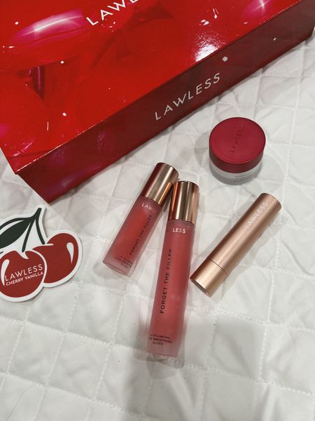 Lawless Cherry Vanilla lip plumper 💄💋 clean beauty #styleofsam #lawlessbeauty

#LTKover40 #LTKfindsunder50 #LTKbeauty