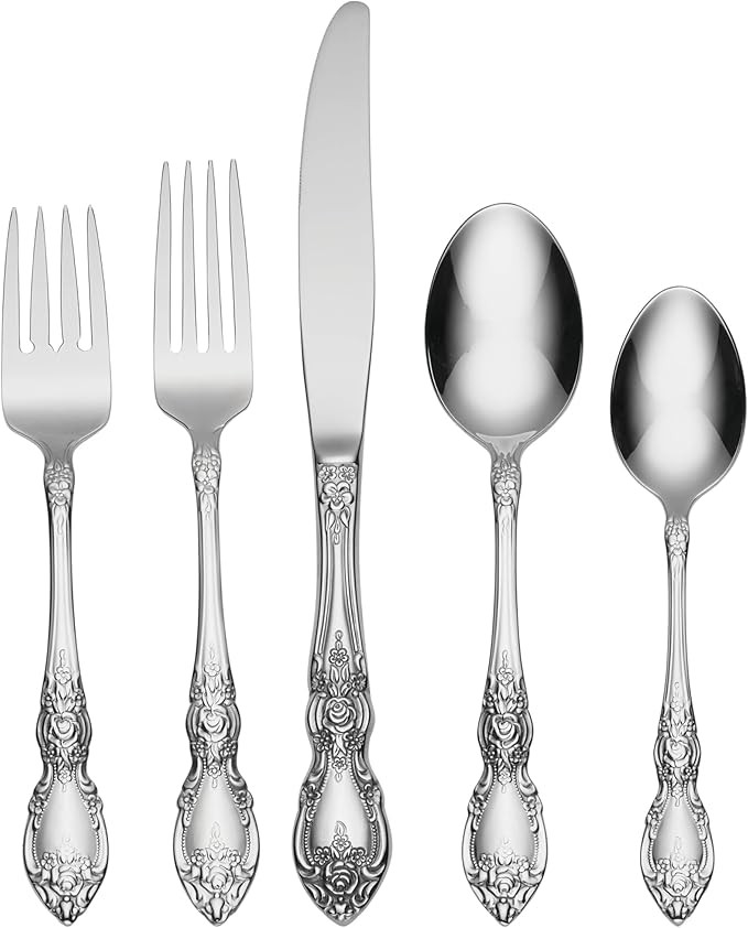 Oneida Wordsworth Flatware 45 pieces (Service for 8) | Amazon (US)