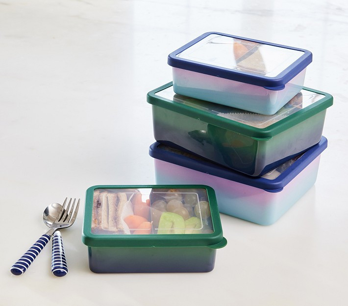 Spencer Stainless Dual Compartment Food Container | Pottery Barn Kids