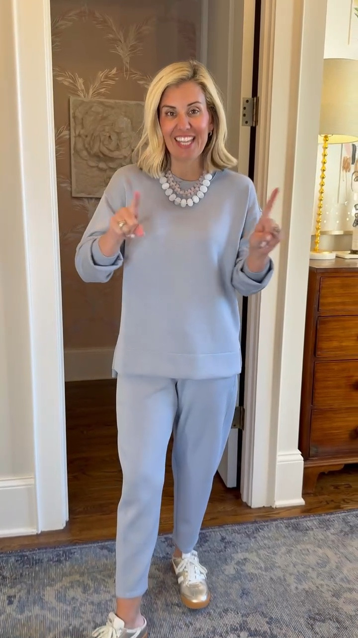 Spanx just dropped the price on one of my favorite colors ever! I’m also linking up some other amazing deals like $39 barrel pants!! I’ll wear xs in tops and small petite in bottoms. 

#LTKSaleAlert #LTKdayinmylife #LTKmomlife