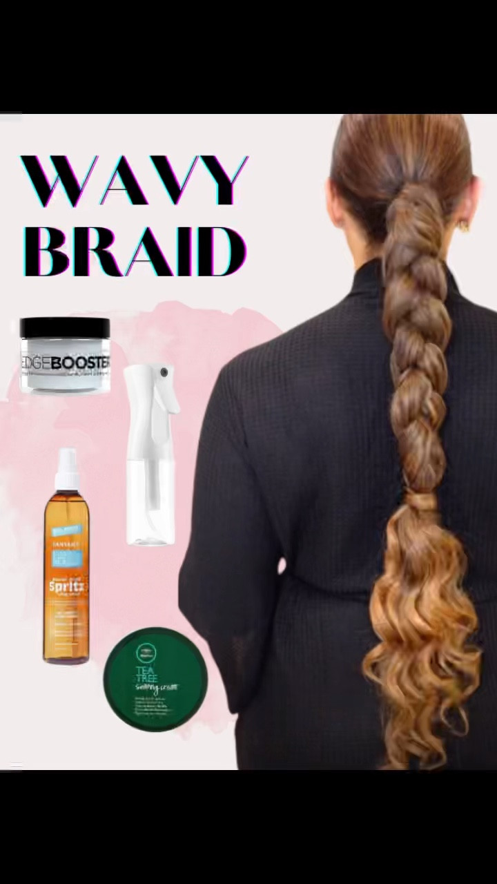 Wavy Braid 🖤

#HairTutorial #WavyHair #BraidTutorial #LongBraid #FauxBraid #BlackGirlHairstyles #HairProducts #BeautyProducts #GRWM #HowToHairStyles #CuteWinterHairstyles #HolidayBeauty #HolidayHairstyles 

#LTKstyletip #LTKbeauty #LTKVideo