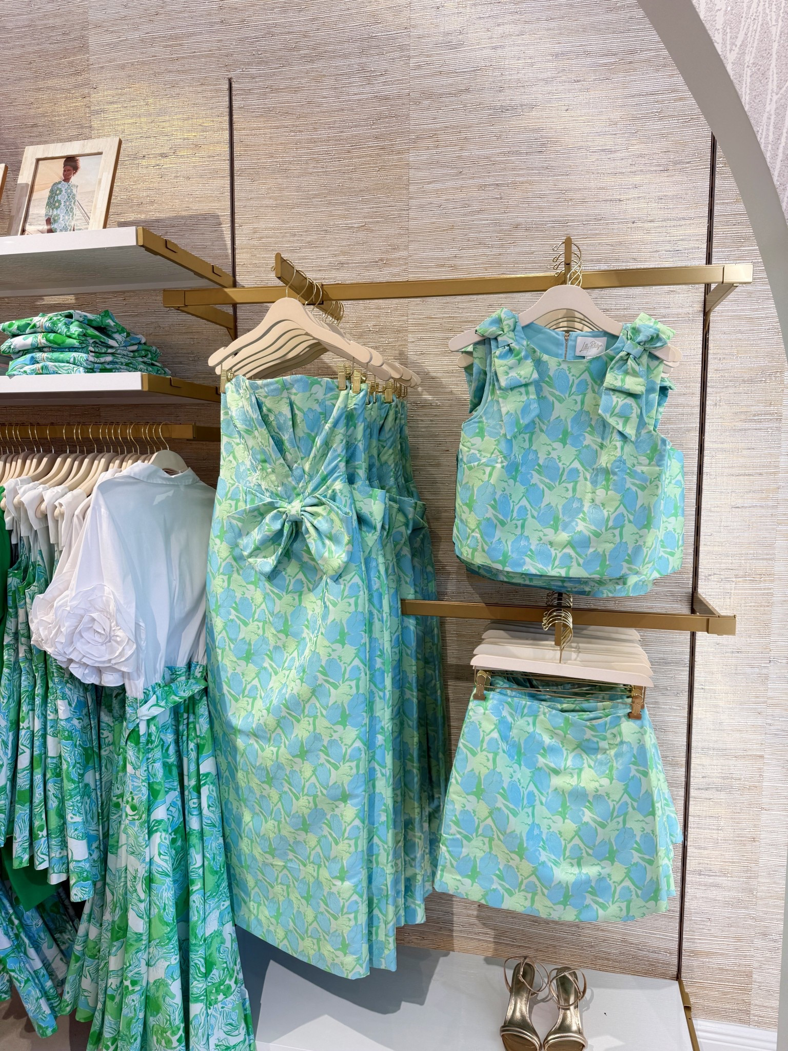 I loved this new Lilly Pulitzer collection that was just released! The strapless dress would be perfect for a spring/summer wedding guest look! 