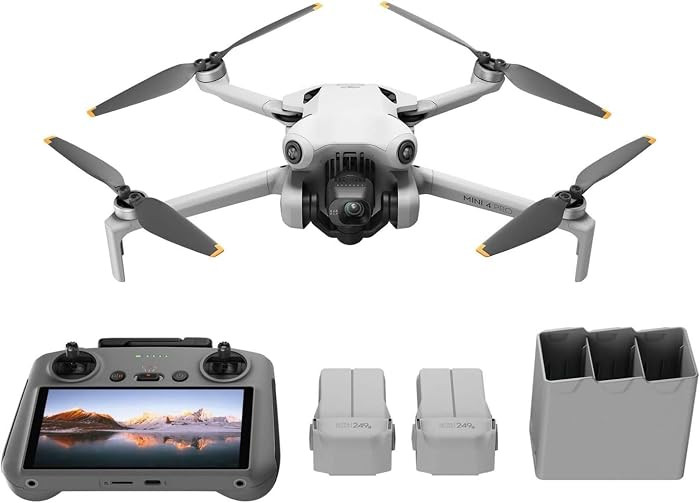 DJI Mini 4 Pro Fly More Combo with DJI RC 2, Drones with Camera for Adults 4K, Under 0.549 lbs/24... | Amazon (US)