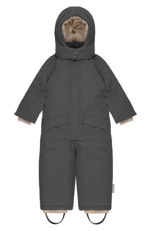 7 A.M. Enfant Grand Benji Snowsuit in Smokey Grey at Nordstrom, Size 5-7 | Nordstrom